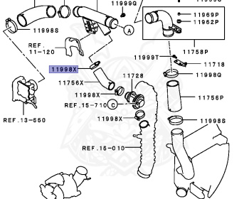 Mitsubishi - Colt Ralliart Version R - Z27AG - 2006 - XNGF5 - 4G15