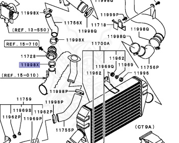 Mitsubishi - Lancer Evolution VIII - CT9A - 2000 - SJDFZ - 4G63