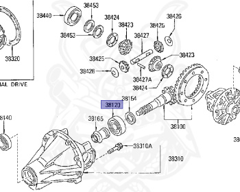 Nissan - Vanette - C120 - 1988 - DELUXE TYPE - LV TYPE(LV) - 4 SPEED T/M COLUMN SHIFT(R4) - STANDARD GRADE(STD) - A12S