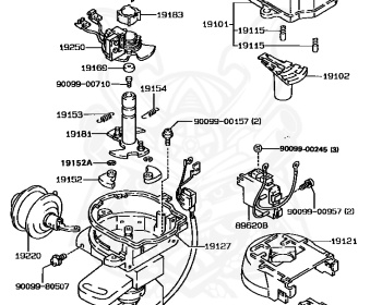 Toyota - Starlet - EP82 - 1989 - CANVAS TOP - 3-DOOR - Manual - 4EF