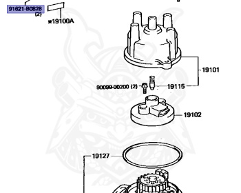 Toyota - Starlet - EP82 - 1993 - GT TYPE - 3-DOOR - Automatic - 4EFTE