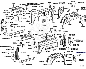 Toyota - Land Cruiser - BJ70 - 1985 - STANDARD TYPE - SOFTTOP - Manual - 3B