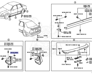 Toyota - Corolla - AE110 - 1996 - XE-SALOON TYPE - SEDAN - Automatic - 5AFE
