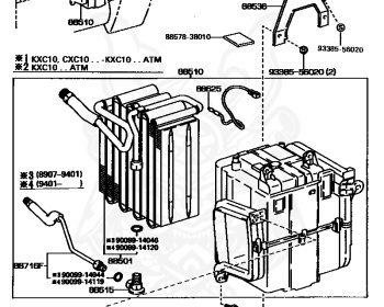 Toyota - Deliboy - KXC10V - 1989 - 201501 TYPE - V(MODEL MARK) - Manual - 5K