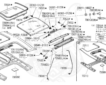 Genuine Fairlady Z Z31 Exterior OEM parts supplied from