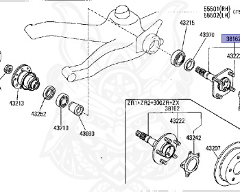 Nissan - Fairlady Z - Z31 - 1986 - ZR - MANUAL TRANSMISSION(MT) - T-bar roof (KZ#) - VG30D