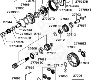 Mitsubishi - Mirage - CA4A - 1991 - DRHH - 4G92