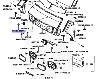 Toyota - TownAce - CR21G - 1991 - Q TYPE - WAGON - Manual - 2CT