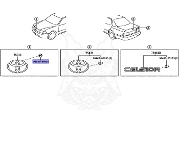 Toyota - Celsior - UCF20 - 1995 - A TYPE - Automatic - 1UZFE