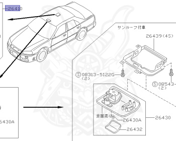 Nissan - Skyline - R34 25GT - ENR34 - 2000 - 25GT - 4 DOOR SEDAN(4S) - AUTOMATIC-FLOOR SHIFT(AT.F4) - High cast, 2-link (IRS.2WD) - RB25DE