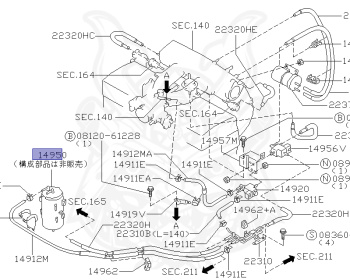 Nissan - Laurel - C35 - 1997 - Medallist - HARDTOP(K) - 2 WHEEL DRIVE(2WD) - AUTOMATIC TRANSMISSION(AT) - IRS TYPE(IRS) - RB20DE