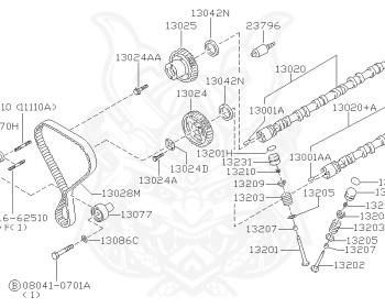 Nissan - Cedric/Gloria - Y34 - 2003 - 250S - HARDTOP(K) - 4 WHEEL DRIVE(4WD) - AUTOMATIC-FLOOR SHIFT(AT.F4) - RB25DET