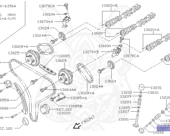 Nissan - Presage - U31 - 2004 - X GRADE - WAGON(W) - 2 WHEEL DRIVE(2WD) - CVT(CVT) - VQ35DE