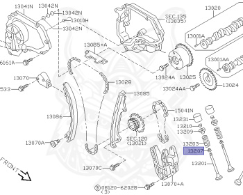 Nissan - Serena - C24 - 2004 - 25X - WAGON(W) - 2 WHEEL DRIVE(2WD) - AUTOMATIC-COLUMN SHIFT(AT.R4) - Flooded roof (N/R) - QR25DE