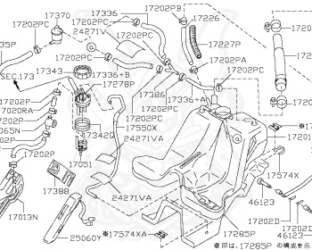 Nissan - Silvia - S15 - 2002 - SPEC R - HARDTOP(K) - MANUAL MISSION 6-SPEED(MT.F6) - TWO WHEELS STEERING(2WS) - SR20DET