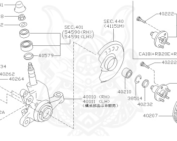 Genuine Skyline - R32 GTS-t/4 HCR32 Brakes OEM parts supplied from