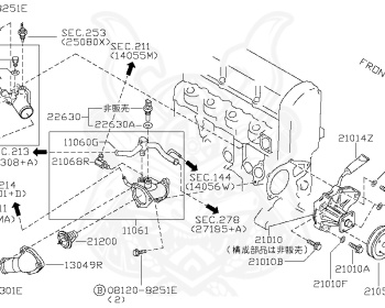 Nissan - Largo - W30 - 1994 - GRANDAGE - WAGON(W) - AUTOMATIC TRANSMISSION(AT) - CD20TI