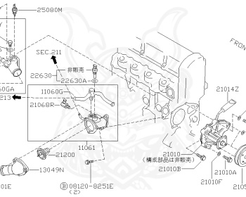 Nissan - Serena - C23 - 1992 - FE TYPE - WAGON(W) - 2 WHEEL DRIVE(2WD) - MANUAL TRANSMISSION(MT) - CD20