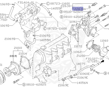 Nissan - Sunny - B12 - 1987 - TYPE/A - HARDTOP(K) - 2 WHEEL DRIVE(2WD) - MANUAL TRANSMISSION(MT) - E15T