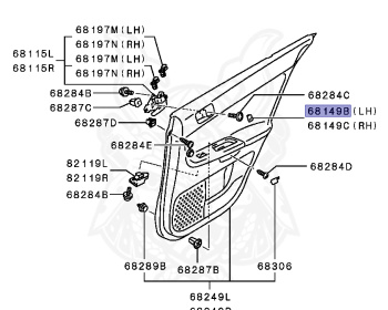 Mitsubishi - Galant Fortis Sport Back - CX6A - 2011 - LTXX - 4J10