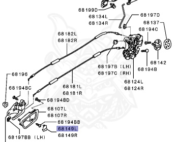 Mitsubishi - Grandis - NA4W - 2007 - LRGY1 - 4G69