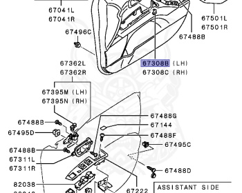 Mitsubishi - Outlander - CW4W - 2006 - XTXH5 - 4B11
