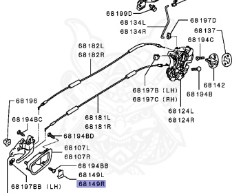 Mitsubishi - Grandis - NA4W - 2006 - LRGYZ1 - 4G69