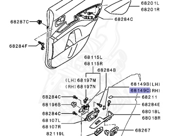 Mitsubishi - Outlander - CW6W - 2010 - XLHYZ1 - 6B31