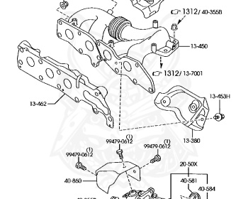 Mazda - MPV - LY3P - Dec-2005 - Right hand - L3-VE