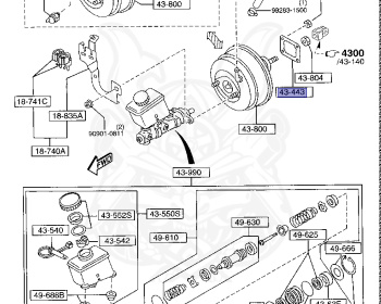 Mazda - Proceed - UF66M - Feb-1996 - Right hand - G6