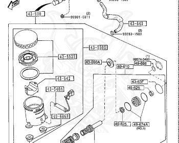 Mazda - Revue - DB3PA - Sep-1993 - Right hand - B3