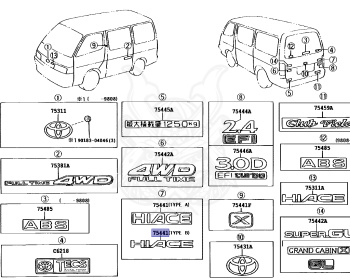 Toyota - Hiace - KZH100G - 1999 - SUPER CUSTOM TYPE - 4-DOOR - Automatic - 1KZTE