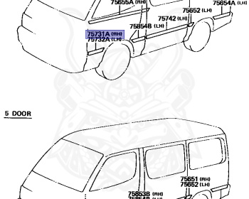 Toyota - Hiace - KZH100G - 1993 - DX TYPE - 4-DOOR - Manual - 1KZTE