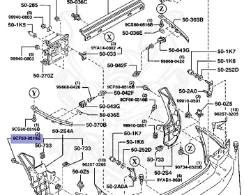 Mazda - Lantis - CBAEP - Jun-1995 - Right hand - KF-ZE