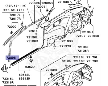 Mitsubishi - Mirage - CJ2A - 1995 - DRHM3 - 4G15