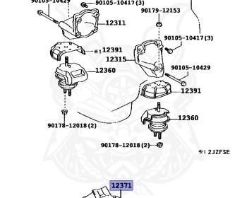 Toyota - Brevis - JCG10 - 2001 - SEDAN - 1JZFSE