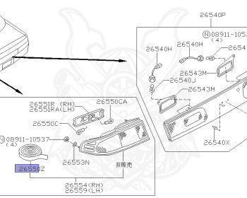 Nissan - Silvia - S14 - 1995 - KS - HARDTOP(K) - MANUAL TRANSMISSION(MT) - FOUR WHEELS STEERING(4WS) - SR20DET