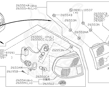 Nissan - Pulsar - N15 - 1997 - VZ/R - 3 DOOR HATCHBACK(3HB) - 2-Link Lucino (2WD.LUC) - MANUAL TRANSMISSION(MT) - SR16VE