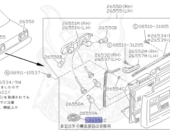 Nissan - Skyline - R31 - 1985 - Excel - 4 door hard top (4K) - MANUAL TRANSMISSION(MT) - CA18S