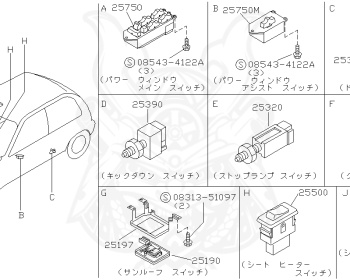 Nissan - Pulsar GTiR - RNN14 - 1993 - GTI/RA - 3 DOOR HATCHBACK(3HB) - 4 WHEEL DRIVE(4WD) - MANUAL TRANSMISSION(MT) - SR20DET