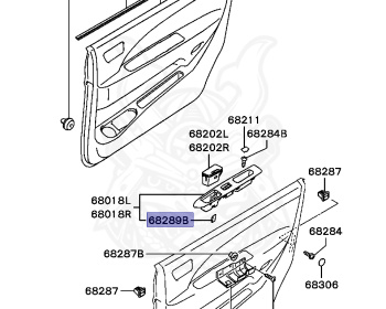 Mitsubishi - Chariot Grandis - N84W - 1998 - LRFC7 - 4G64