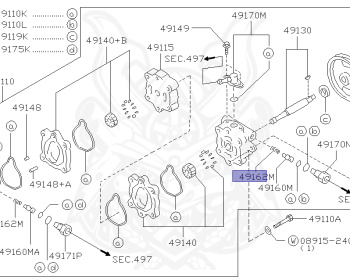 Nissan - 180SX - RS13 - 1989 - Type 1 - HATCH BACK(HB) - AUTOMATIC TRANSMISSION(AT) - TWO WHEELS STEERING(2WS) - CA18DT