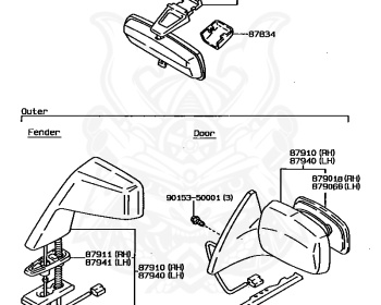 Toyota - Corolla - AE91 - 1988 - FX-ZI TYPE - 5-DOOR - Automatic - 5AFE