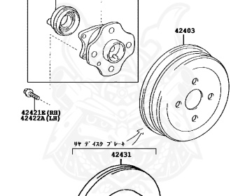 Toyota - Corolla Allex - ZZE123 - 2003 - Manual - 2ZZGE