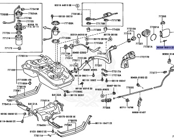 Toyota - Camry - SXV25 - 1999 - SEDAN - 5SFE