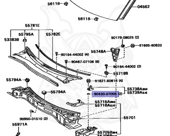 Toyota - Corona - ST180 - 1989 - FE TYPE - Automatic - 4SFI