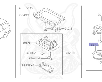 Nissan - Serena - C23 - 1997 - FX - WAGON(W) - 2 WHEEL DRIVE(2WD) - AUTOMATIC TRANSMISSION(AT) - CD20ET