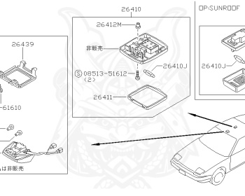 Nissan - 180SX - RS13 - 1994 - Type 1 - HATCH BACK(HB) - MANUAL TRANSMISSION(MT) - TWO WHEELS STEERING(2WS) - SR20DET