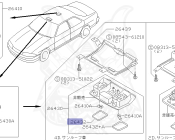Nissan - Skyline GT-R - BCNR33 - 1995 - GTR/V - 2 door hard top (2K) - 4 WHEEL DRIVE(4WD) - MANUAL TRANS 5-SPEED(MT.F5) - HICAS - RB26DETT