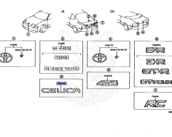 Toyota - Celica - ST182 - 1992 - GT-R TYPE - LIFTBACK - Manual - 3SGE